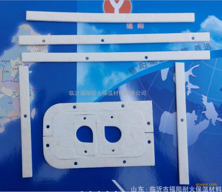 厂家供应陶瓷纤维密封垫片与异型件 临沂福阳耐火保温材料的专业之选